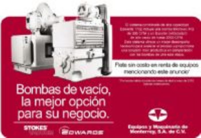 BOMBAS DE VACIO